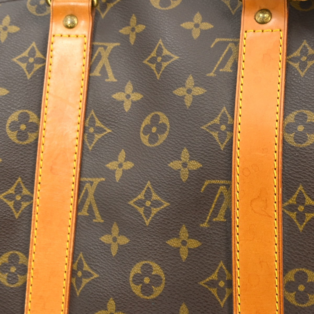 Louis Vuitton Keepall Monogram Canvas Brown Canvas Travel Bag Bag (Pre-Owned)