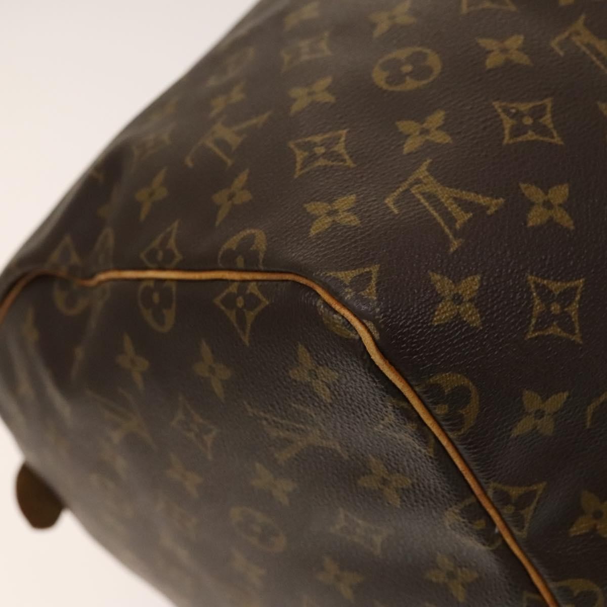 Louis Vuitton Keepall Monogram Canvas Brown Canvas Travel Bag Bag (Pre-Owned)