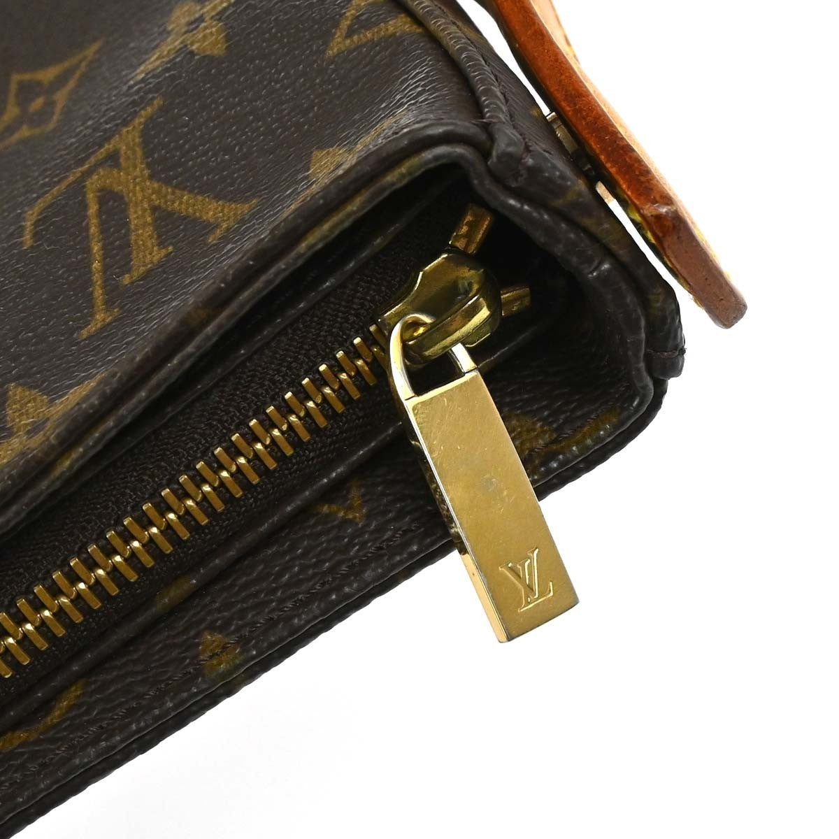 Louis Vuitton Looping Monogram Canvas Brown Canvas Handbag (Pre-Owned)