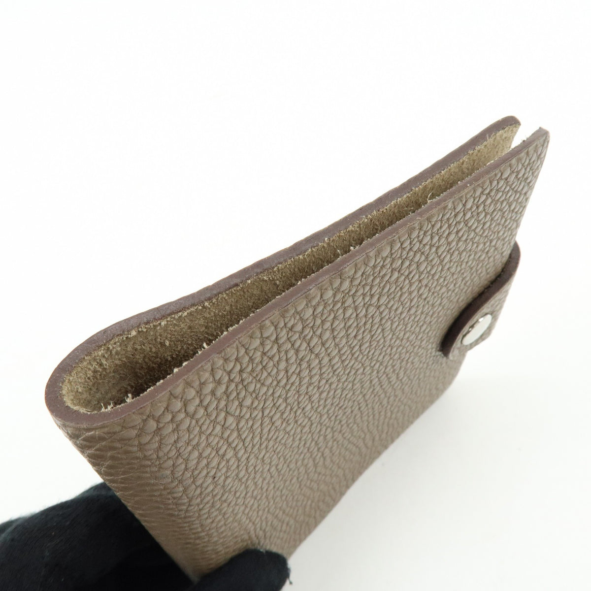 Hermes Ulysses Agenda Cover Leather Beige Leather Briefcase Bag (Pre-Owned)