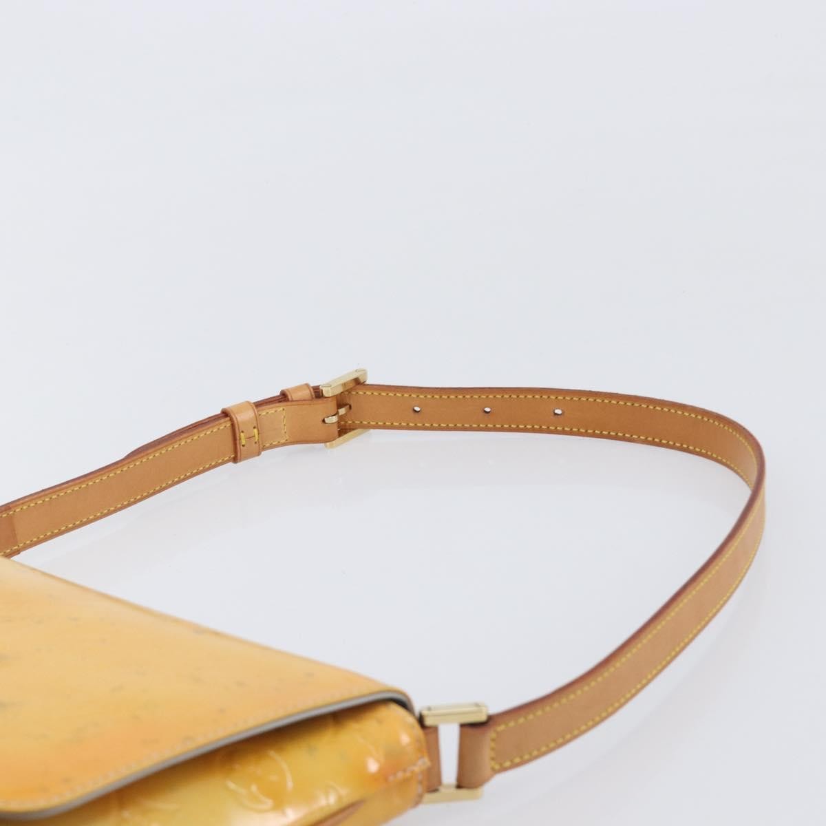 Louis Vuitton Thompson Street Monogram Vernis Yellow Patent_Leather Shoulder Bag Bag (Pre-Owned)