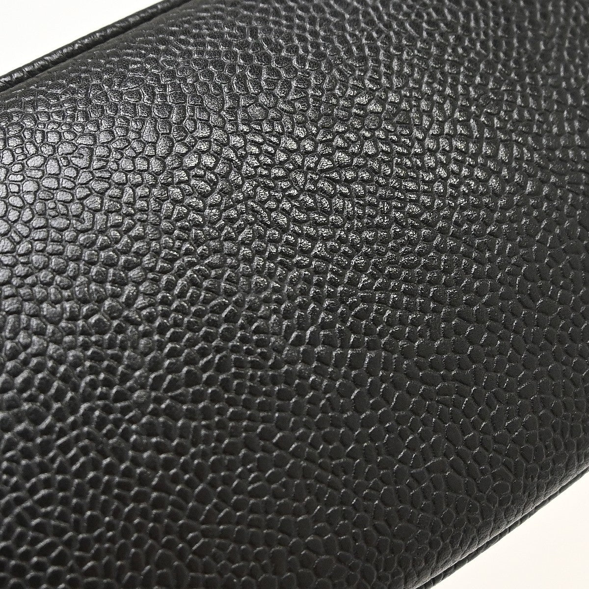Chanel Vintage Timeless Vanity Case Caviar Black Calfskin Clutche & Pouche Bag (Pre-Owned)