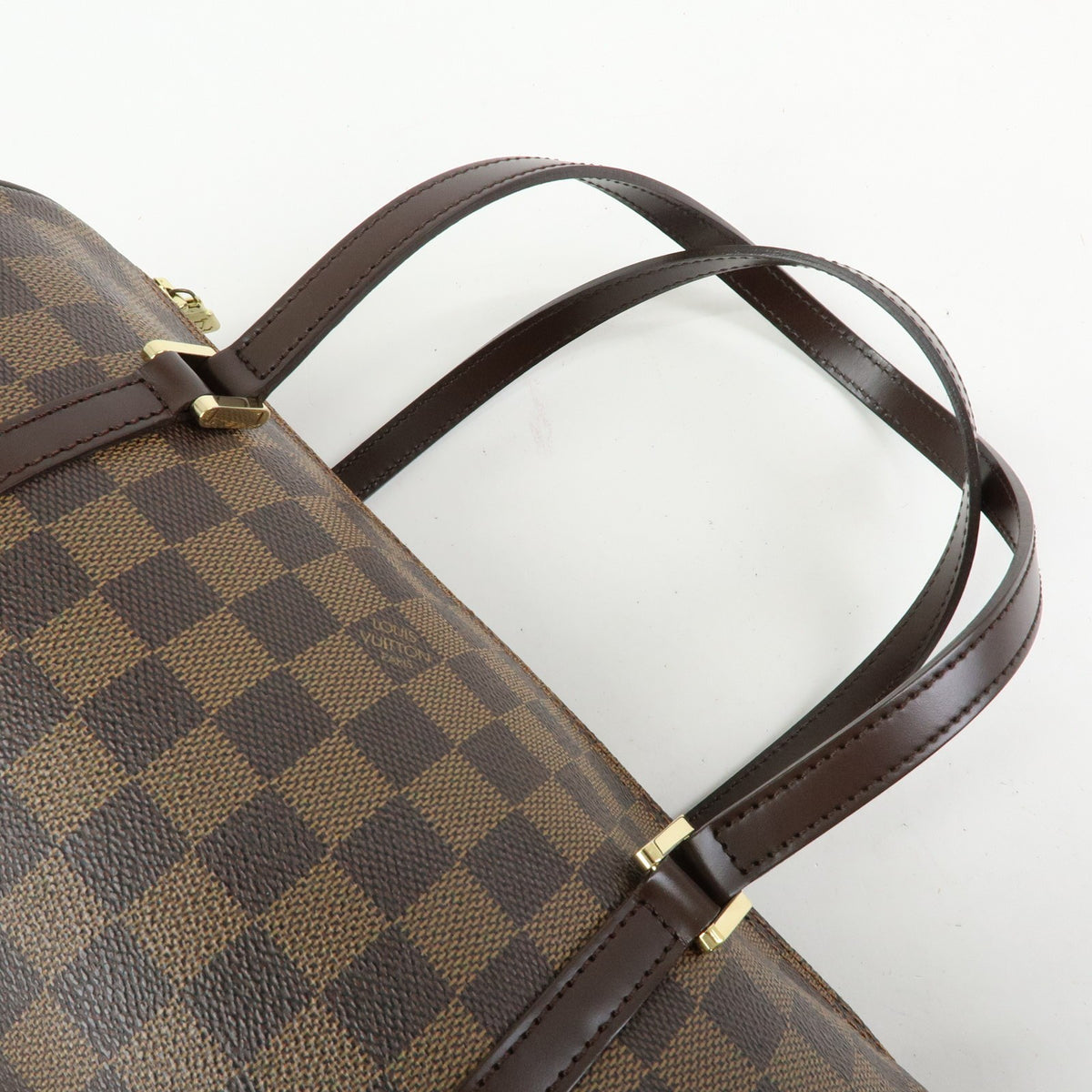 Louis Vuitton Papillon Damier Ebene Brown Canvas Handbag (Pre-Owned)