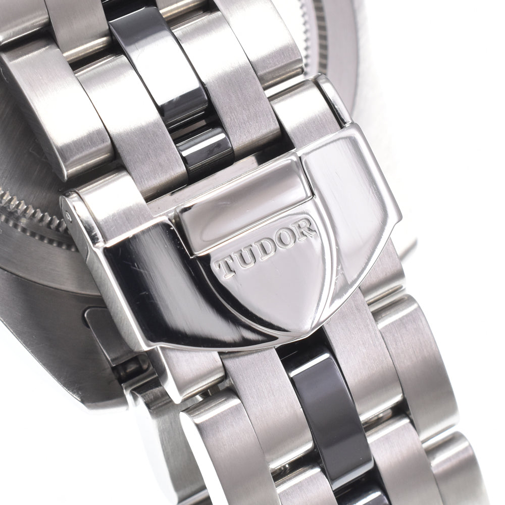 Tudor Glamour Day Date Automatic Stainless Steel With Diamonds Watch (Pre-Owned)