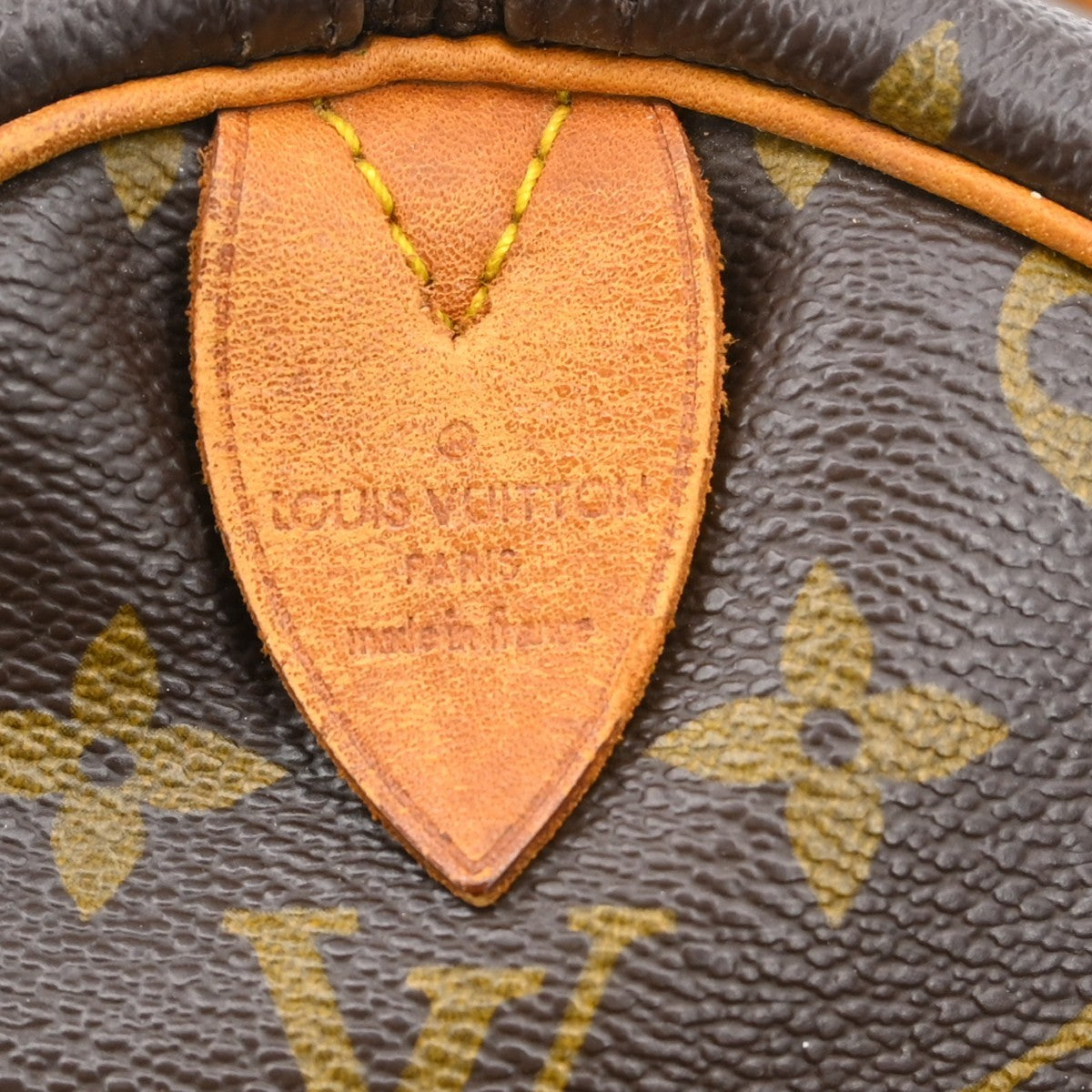 Louis Vuitton Keepall Monogram Brown Canvas Travel Bag Bag (Pre-Owned)