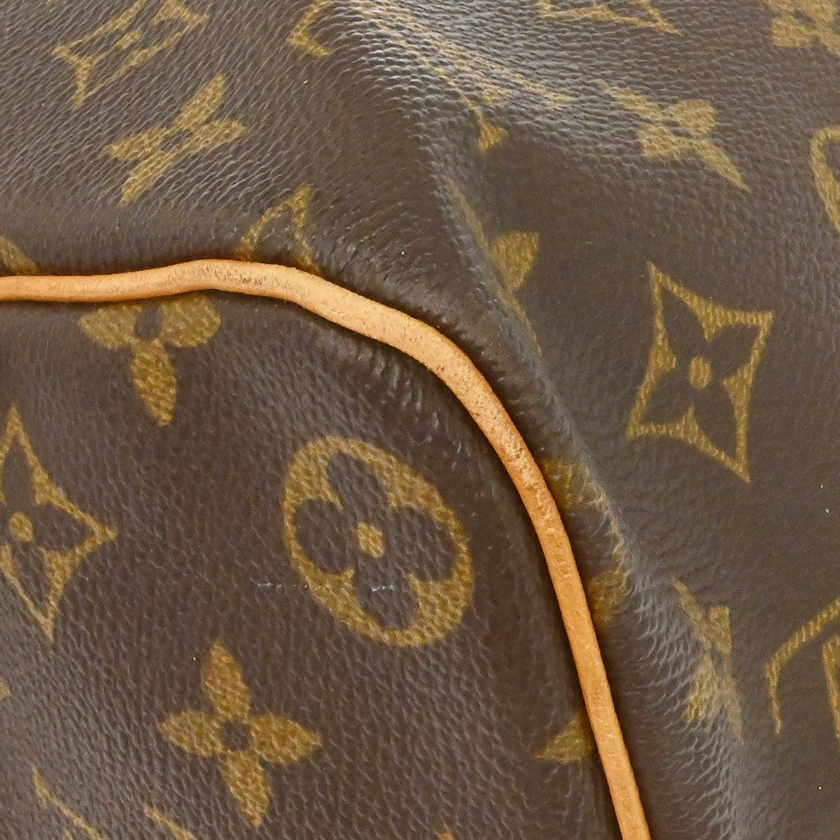 Louis Vuitton Keepall Monogram Canvas Brown Canvas Travel Bag Bag (Pre-Owned)