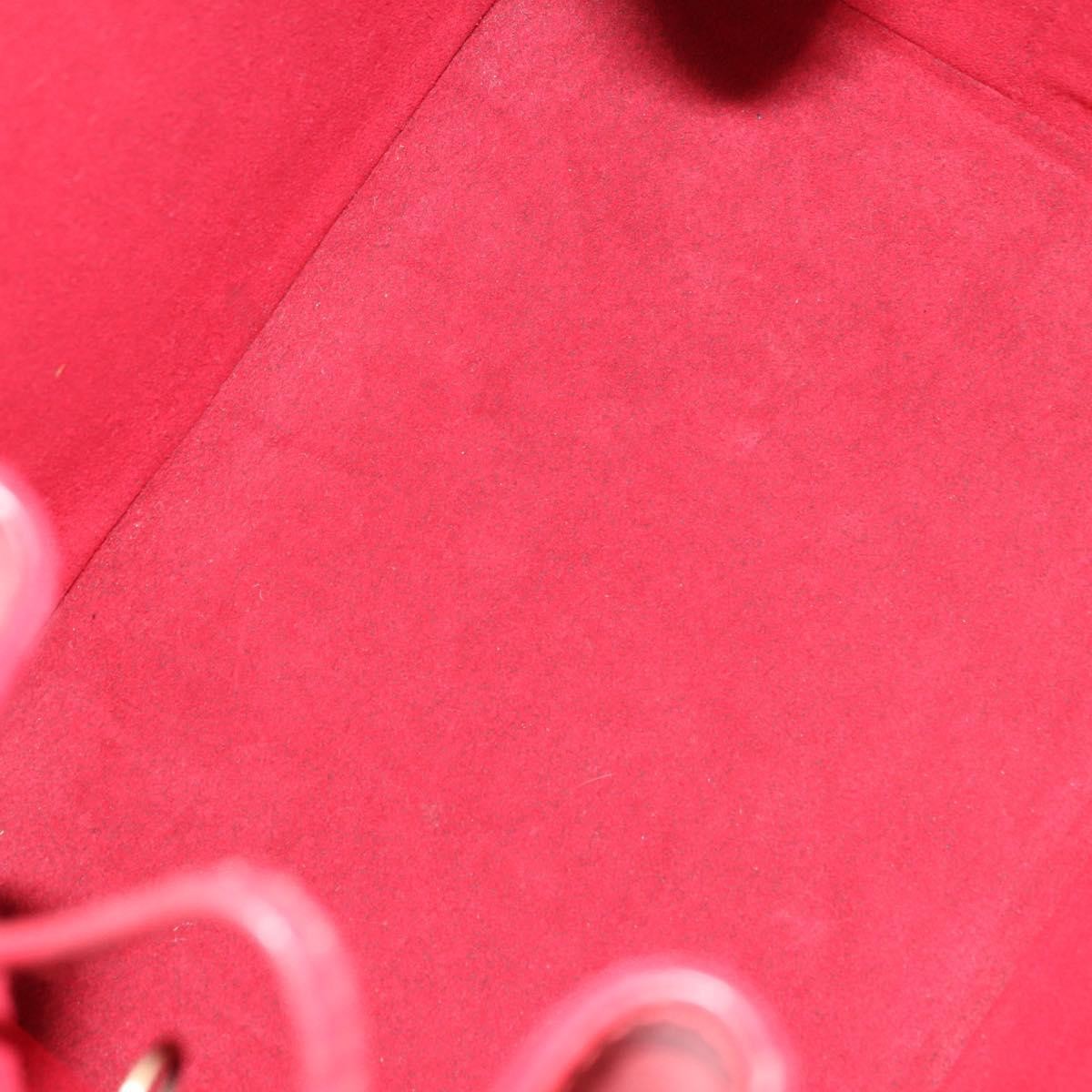 Louis Vuitton Petit Noe Epi Leather Red Leather Shoulder Bag Bag (Pre-Owned)