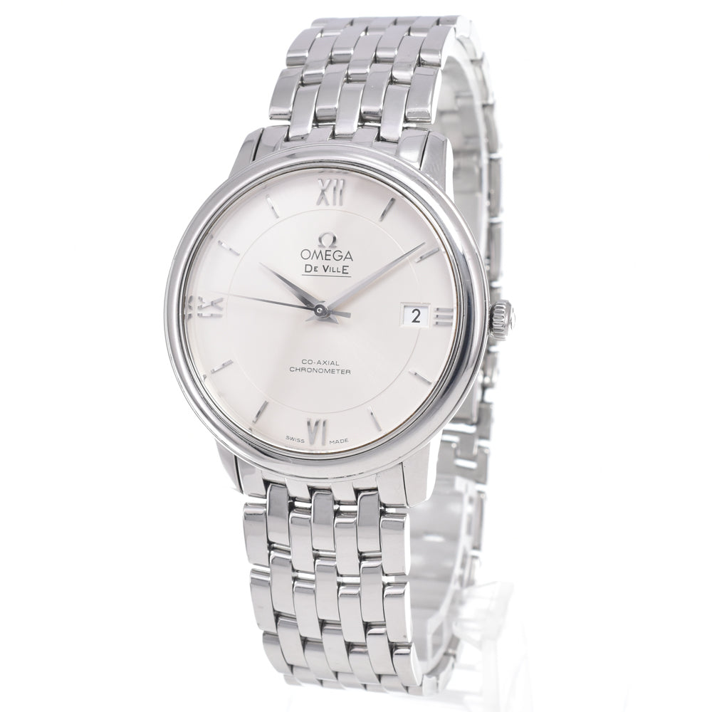 Omega De Ville Prestige Co-Axial Chronometer Automatic Stainless Steel Watch (Pre-Owned)
