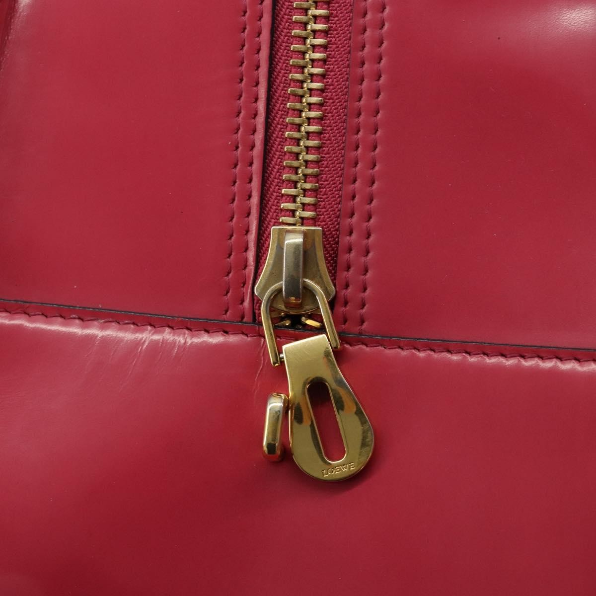 Loewe Amazona Patent Pink Patent_Leather Handbag (Pre-Owned)