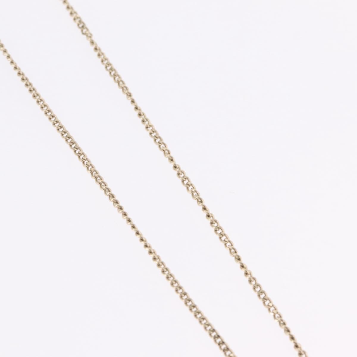Chanel Multi-Logo Engraved Cc Pendant Metal With Crystals Gold Metal Necklace Jewelry (Pre-Owned)