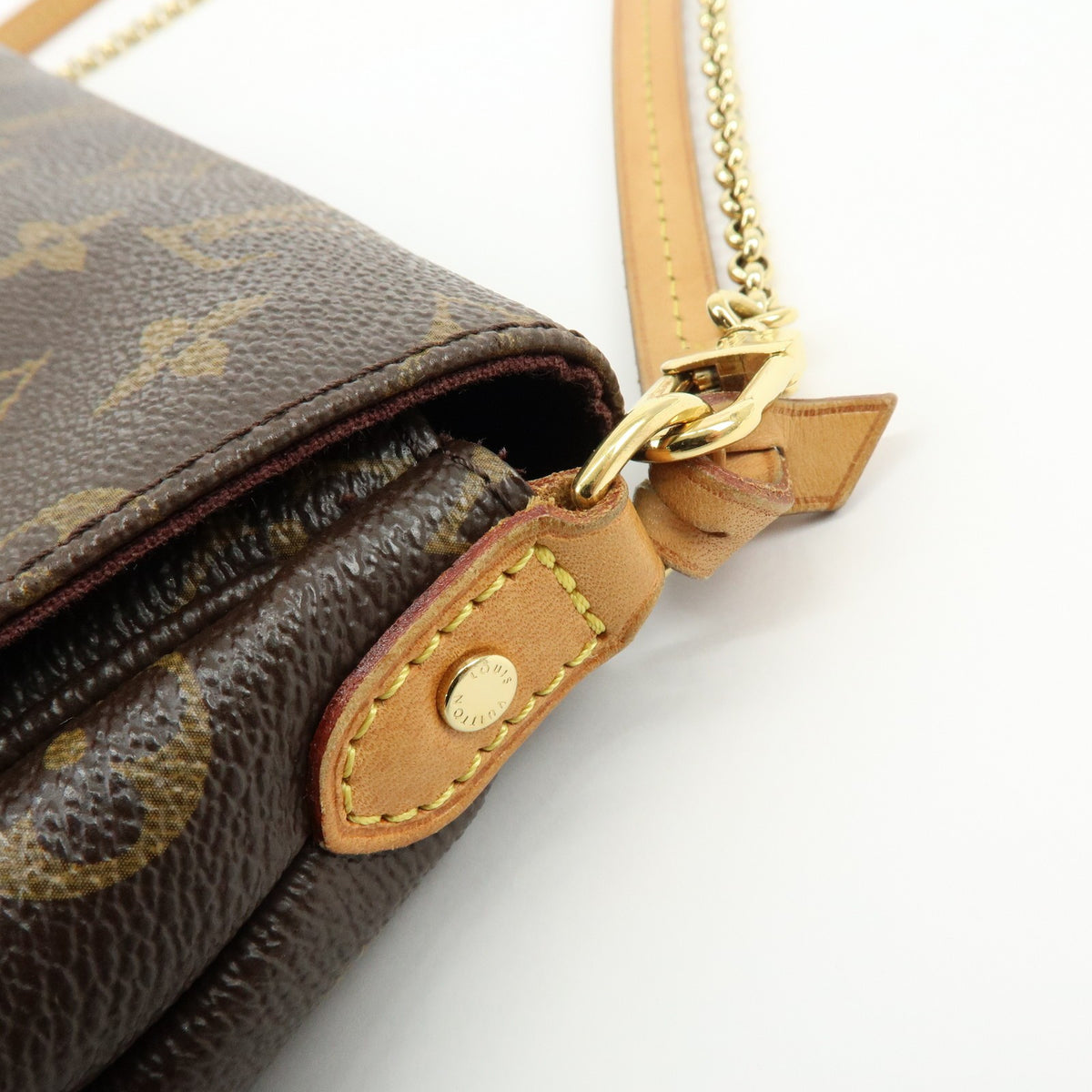 Louis Vuitton Favorite Monogram Canvas Brown Canvas Handbag (Pre-Owned)