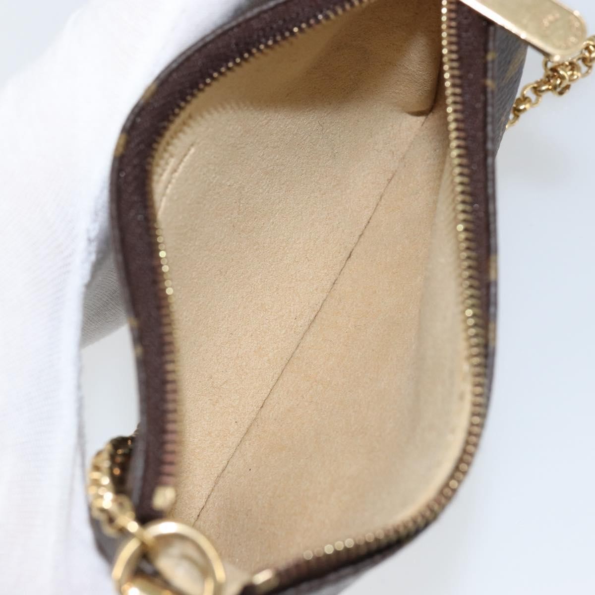 Louis Vuitton Milla Pochette Monogram Canvas Brown Canvas Clutche & Pouche Bag (Pre-Owned)