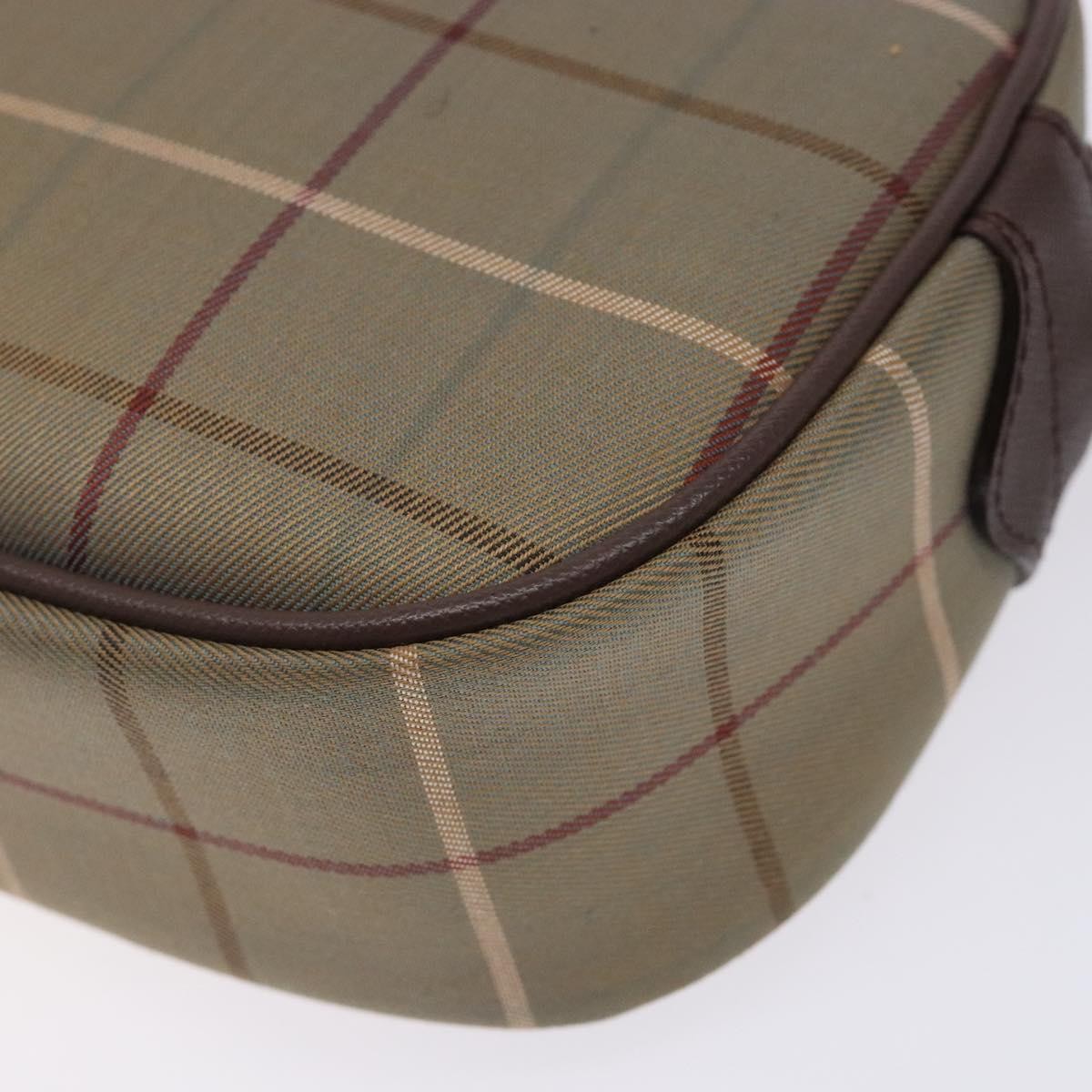 Burberry Nova Check Pochette Canvas Beige Canvas Clutche & Pouche Bag (Pre-Owned)