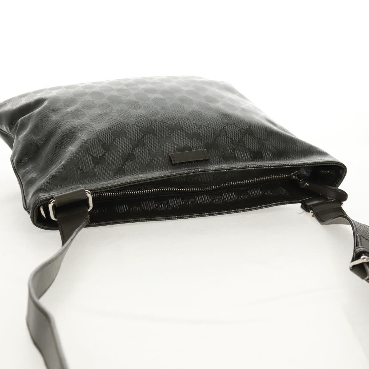 Gucci Zip Top Messenger Gg Imprime Khaki Canvas Shoulder Bag Bag (Pre-Owned)