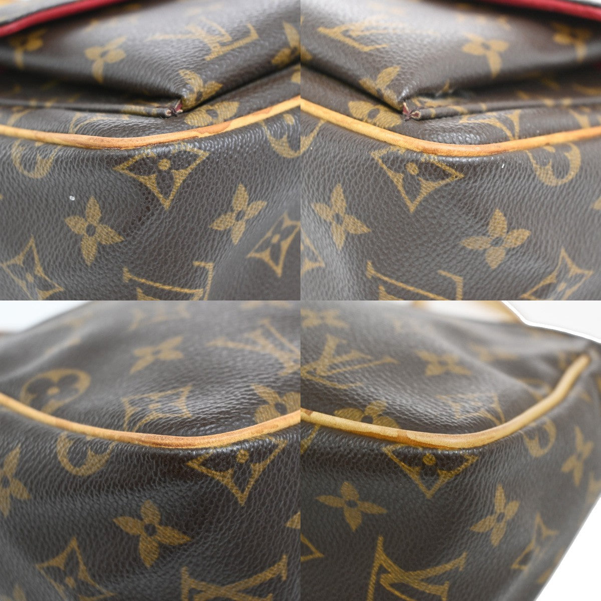 Louis Vuitton Viva Cite Monogram Canvas Brown Canvas Handbag (Pre-Owned)