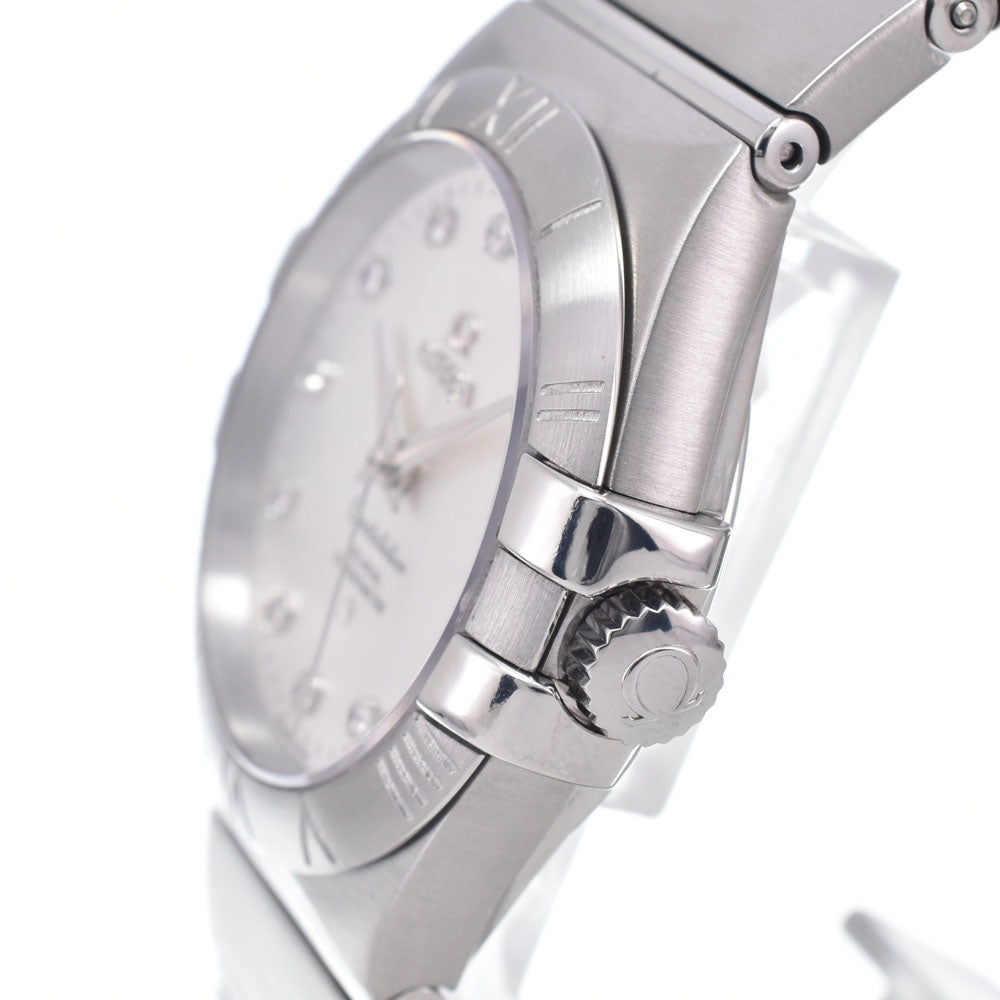Omega Constellation Co-Axial Chronometer Automatic Stainless Steel With Diamond Markers Watch (Pre-Owned)