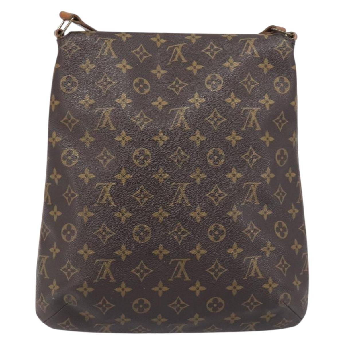Louis Vuitton Musette Monogram Brown Canvas Shoulder Bag Bag (Pre-Owned)