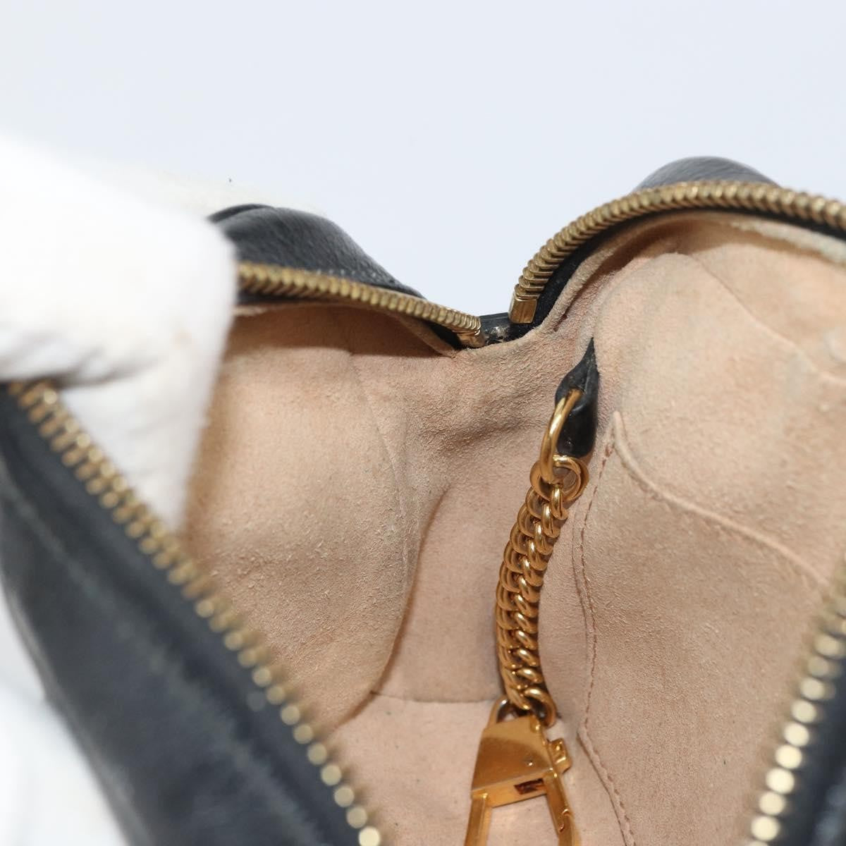Gucci Ophidia Suede Black Suede Shoulder Bag Bag (Pre-Owned)