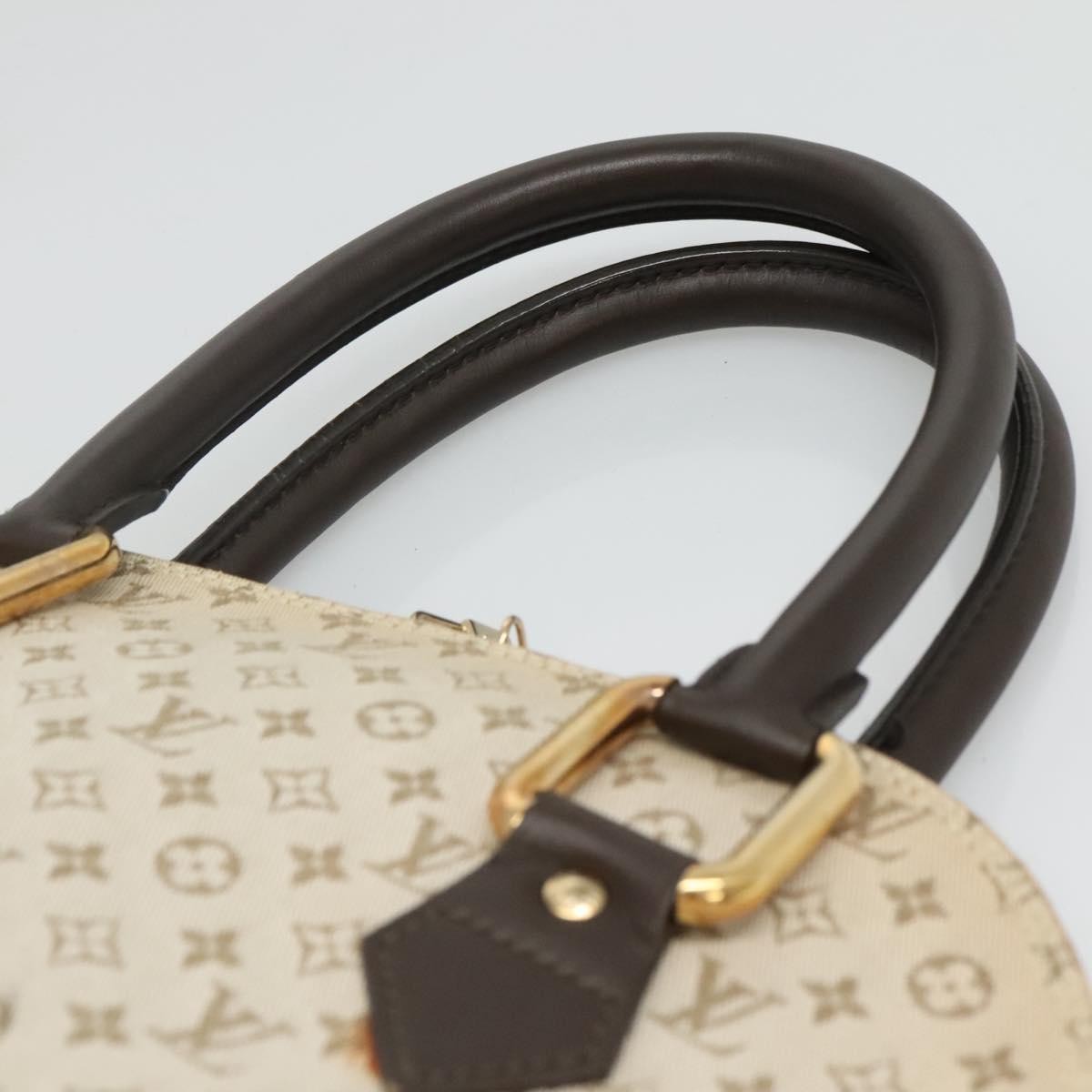 Louis Vuitton Alma Mini Lin Monogram Khaki Canvas Handbag (Pre-Owned)