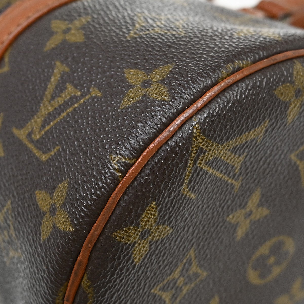 Louis Vuitton Papillon Monogram Canvas Brown Canvas Handbag (Pre-Owned)