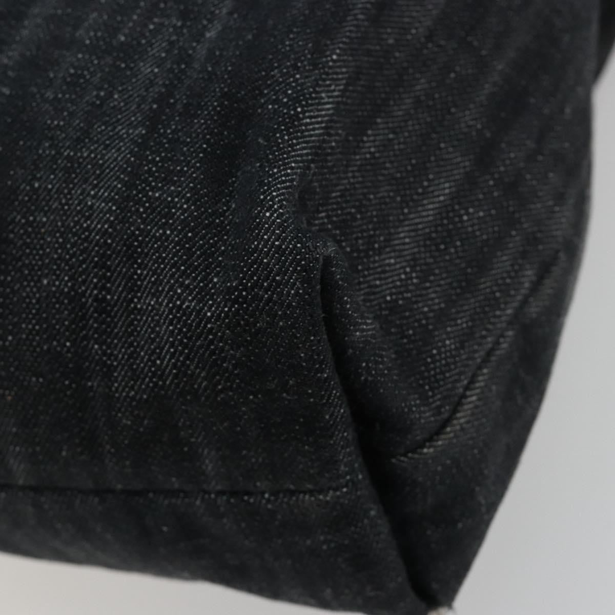 Chanel Bon Bon Denim Black Denim_Jeans Tote Bag Bag (Pre-Owned)