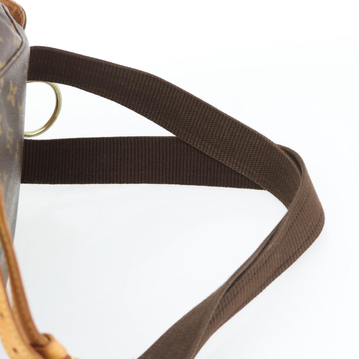 Louis Vuitton Vintage Montsouris Monogram Canvas Brown Canvas Backpack Bag (Pre-Owned)