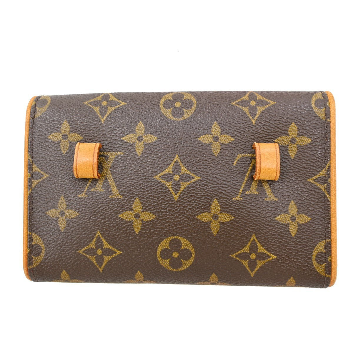 Louis Vuitton Florentine Waist Monogram Canvas Brown Canvas Clutche & Pouche Bag (Pre-Owned)