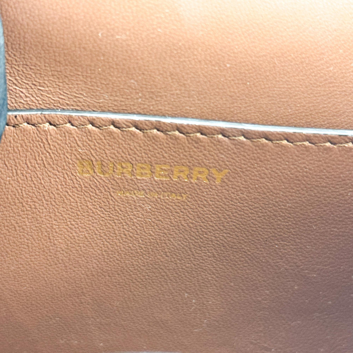 Burberry Tb Shoulder Bag Canvas Brown Other Shoulder Bag Bag (Pre-Owned)