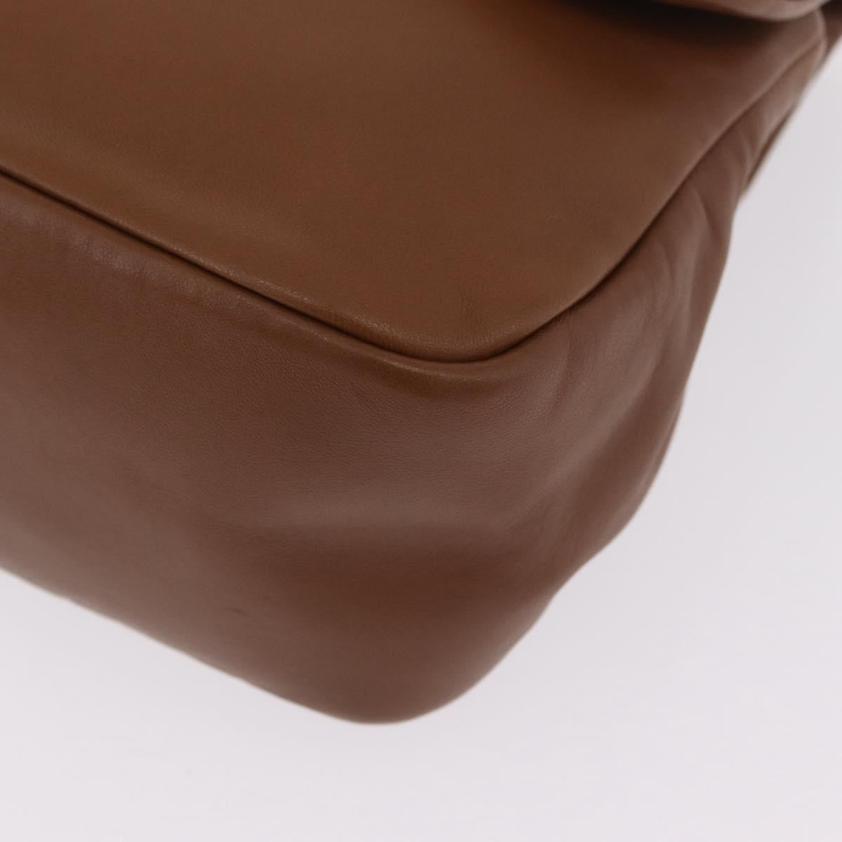 Saint Laurent Jamie 4.3 Quilted Leather Brown Leather Shoulder Bag Bag (Pre-Owned)