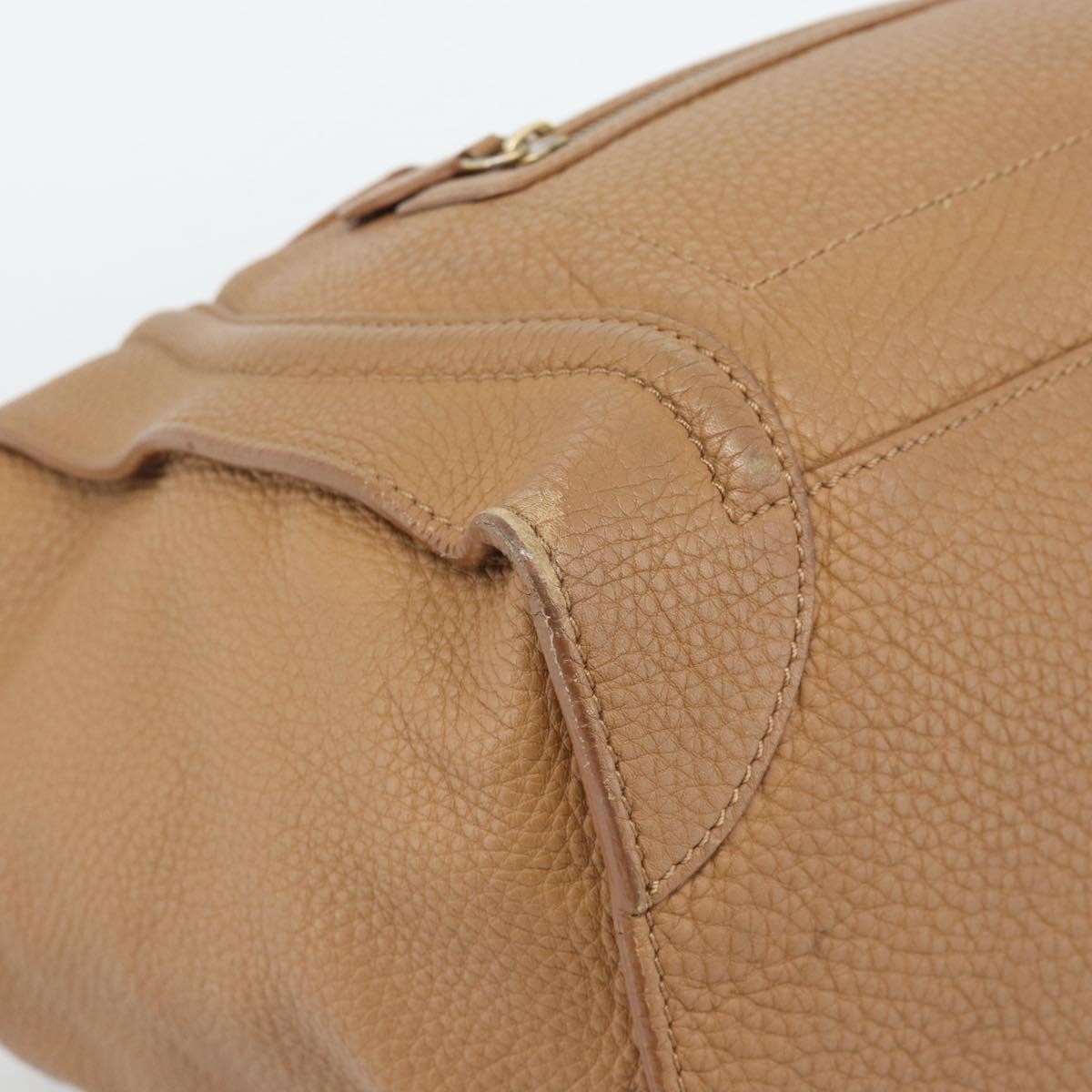 Celine Luggage Grainy Leather Brown Leather Tote Bag Bag (Pre-Owned)