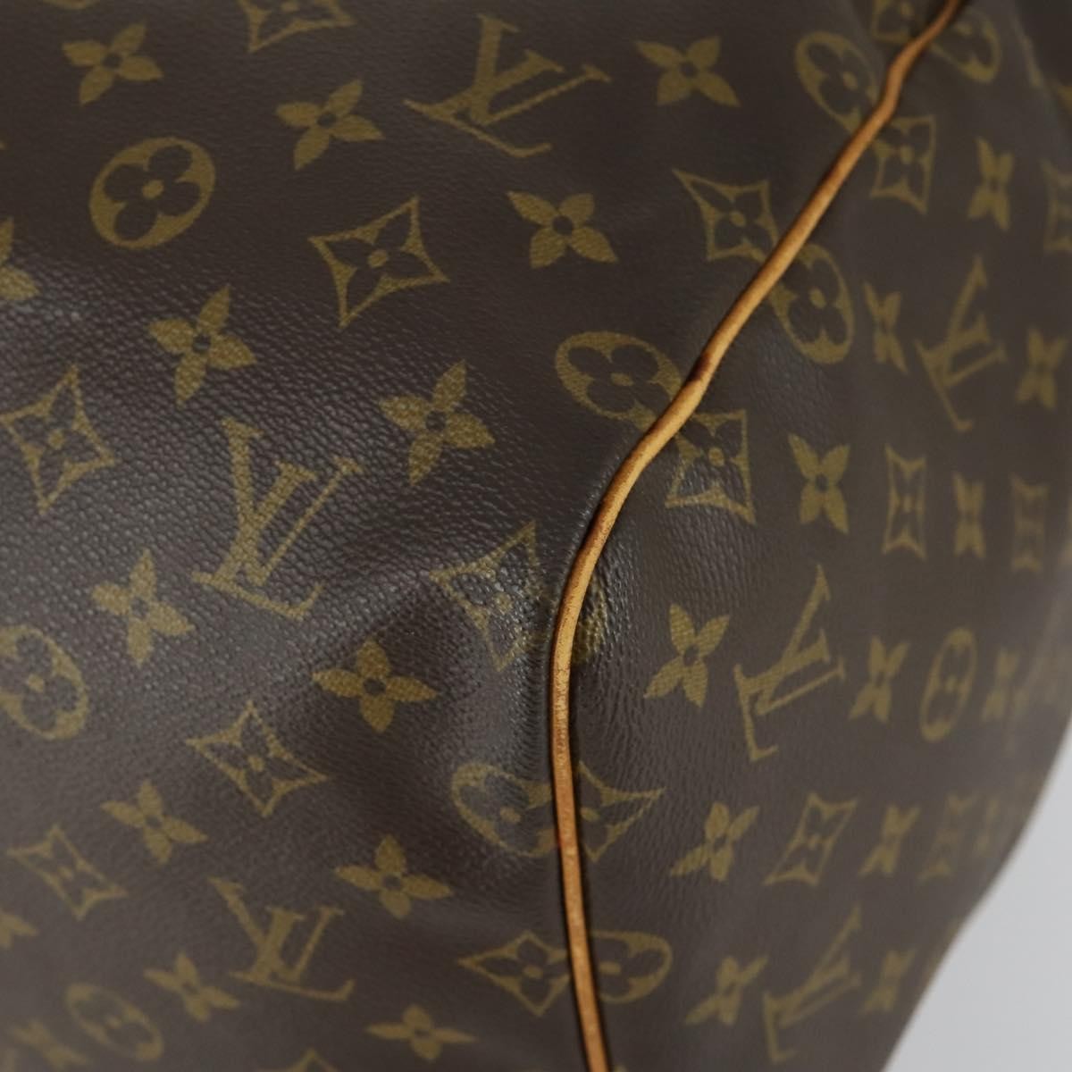 Louis Vuitton Keepall Monogram Canvas Brown Canvas Travel Bag Bag (Pre-Owned)
