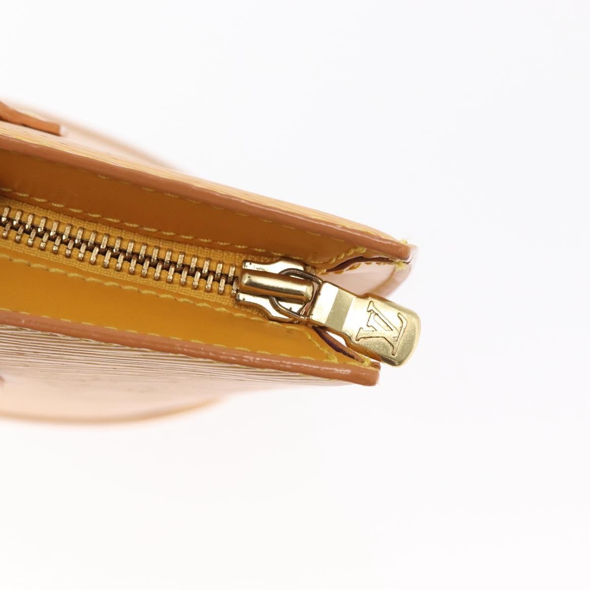 Louis Vuitton Saint Jacques Epi Leather Yellow Leather Handbag (Pre-Owned)