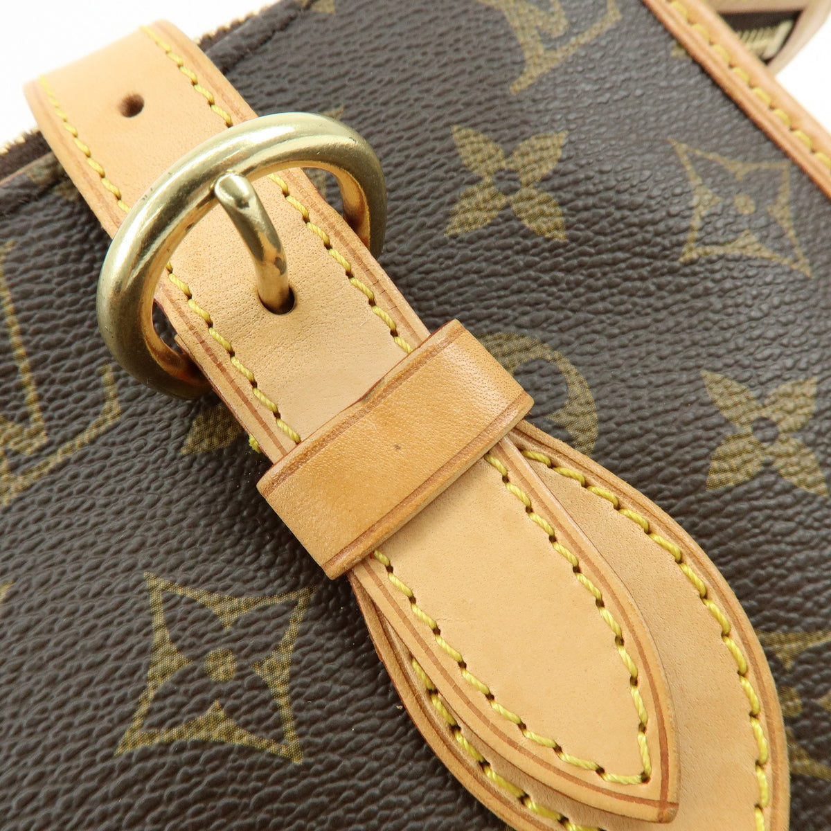 Louis Vuitton Popincourt Monogram Canvas Brown Canvas Shoulder Bag Bag (Pre-Owned)