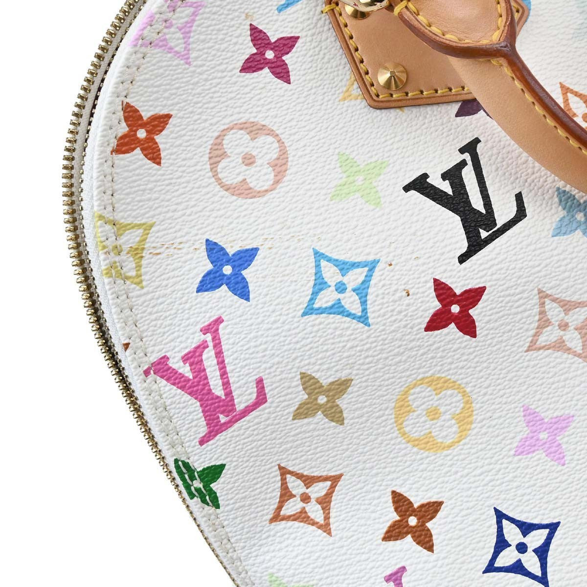 Louis Vuitton Alma Monogram Canvas Multicolour Canvas Handbag (Pre-Owned)