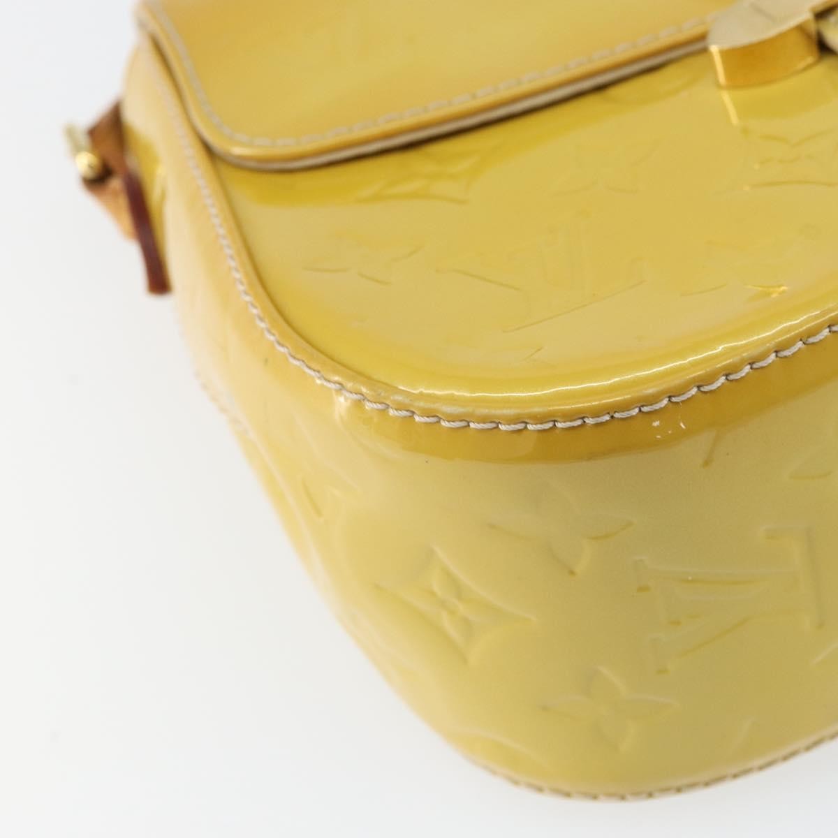 Louis Vuitton Bellflower Monogram Vernis Brown Patent_Leather Handbag (Pre-Owned)