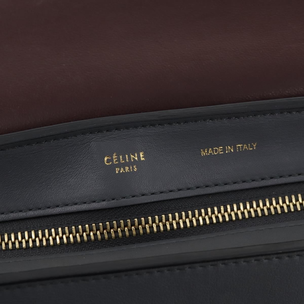 Celine Tricolor Trapeze Leather Multicolour Leather Handbag (Pre-Owned)
