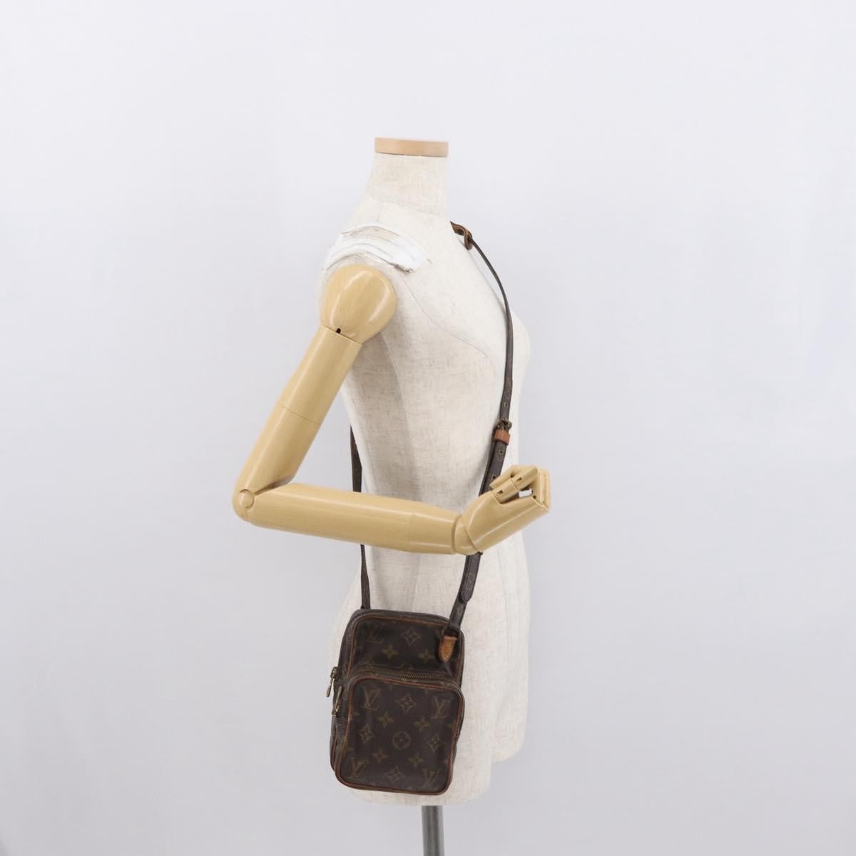 Louis Vuitton Amazone Monogram Canvas Brown Canvas Shoulder Bag Bag (Pre-Owned)