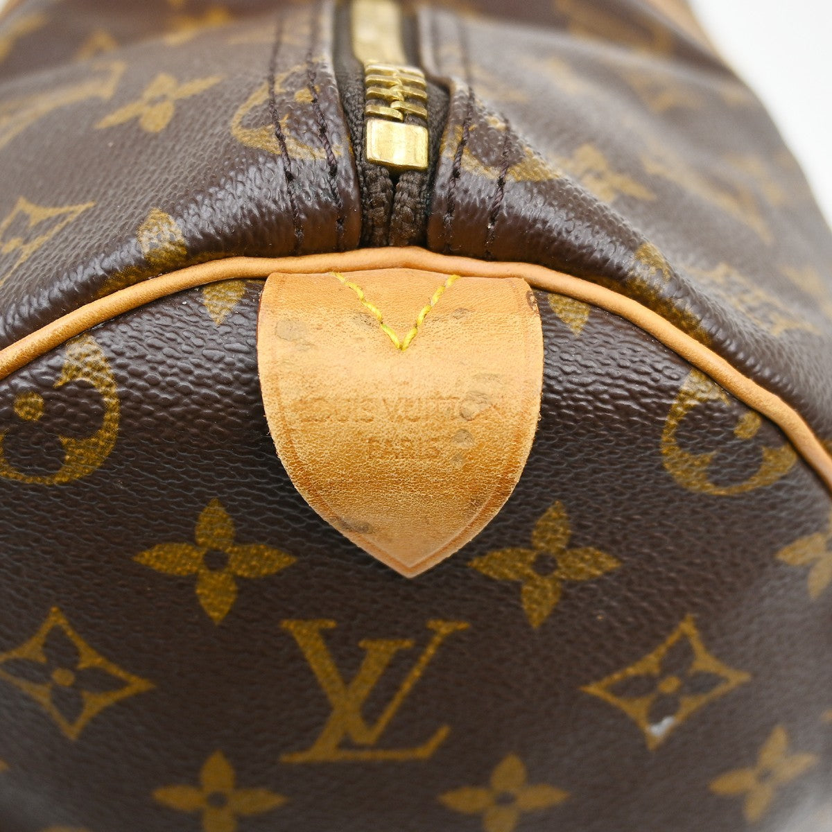 Louis Vuitton Keepall Monogram Brown Canvas Travel Bag Bag (Pre-Owned)