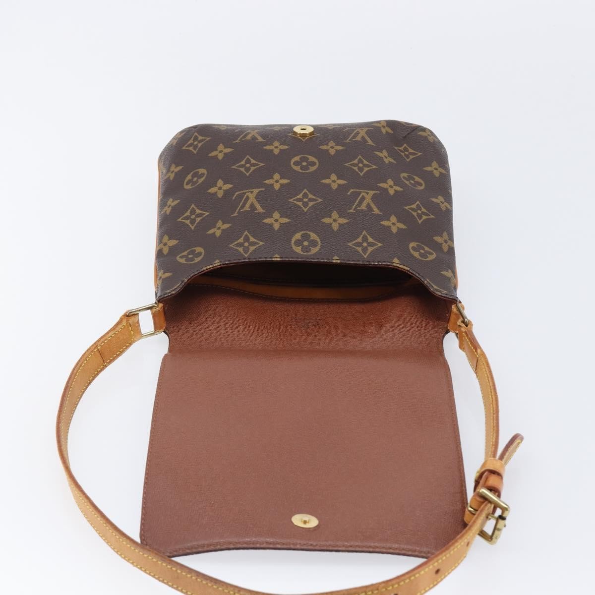 Louis Vuitton Musette Salsa Monogram Canvas Brown Canvas Shoulder Bag Bag (Pre-Owned)