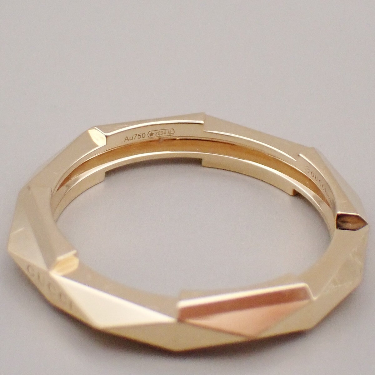Gucci Link To Love Studded 18K Yellow Gold Gold Yellow_Gold Jewelry (Pre-Owned)
