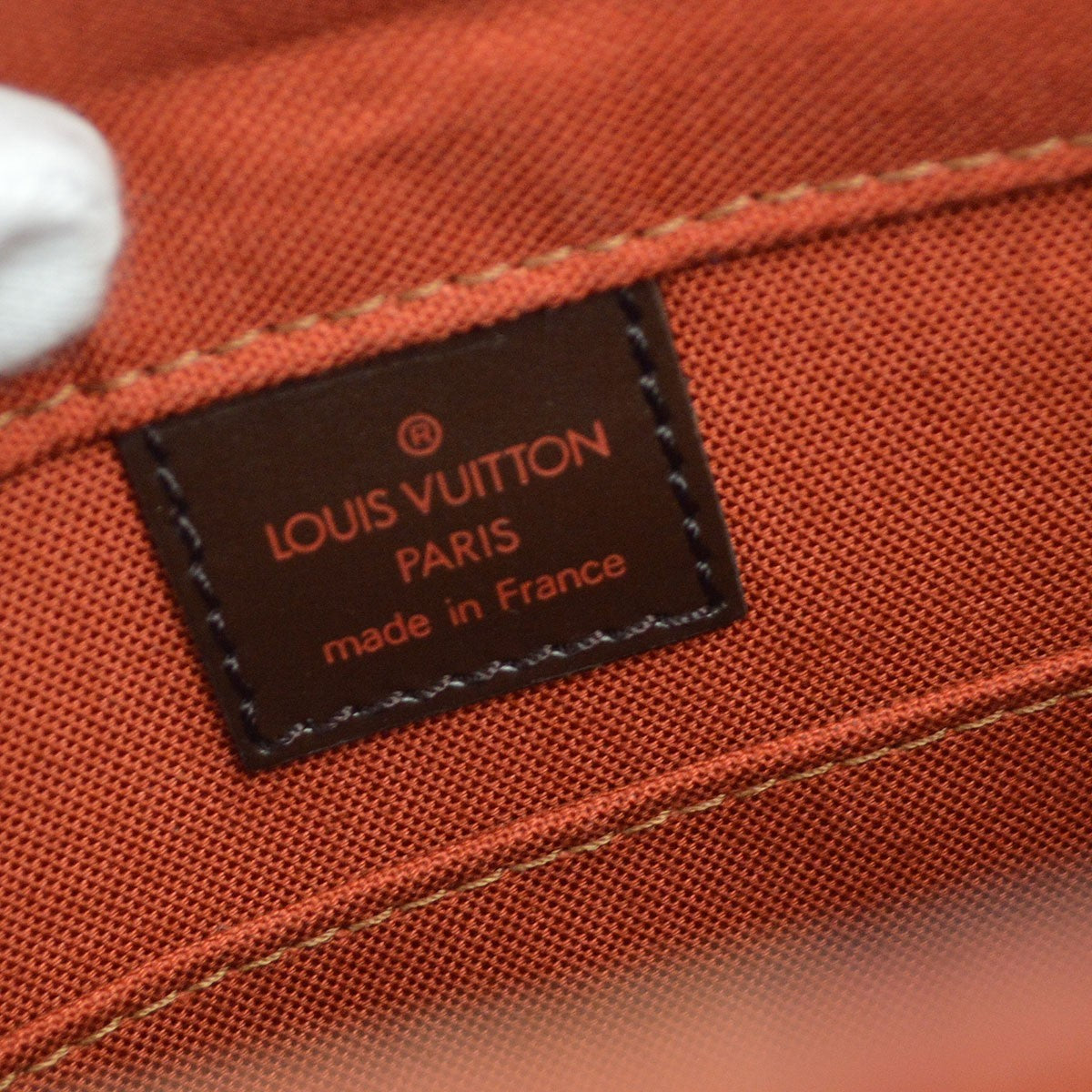Louis Vuitton Bastille Damier Brown Canvas Handbag (Pre-Owned)