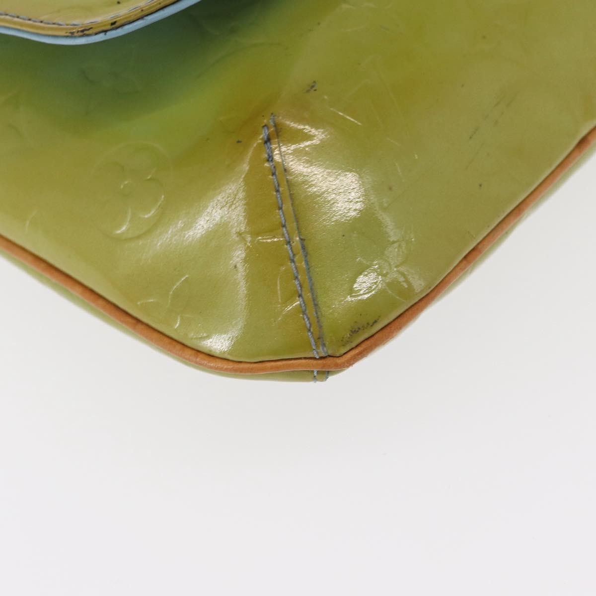 Louis Vuitton Thompson Street Monogram Vernis Blue Patent_Leather Shoulder Bag Bag (Pre-Owned)