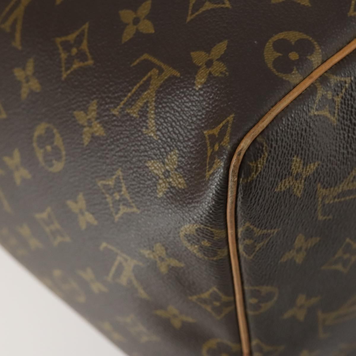Louis Vuitton Keepall Monogram Canvas Brown Canvas Travel Bag Bag (Pre-Owned)