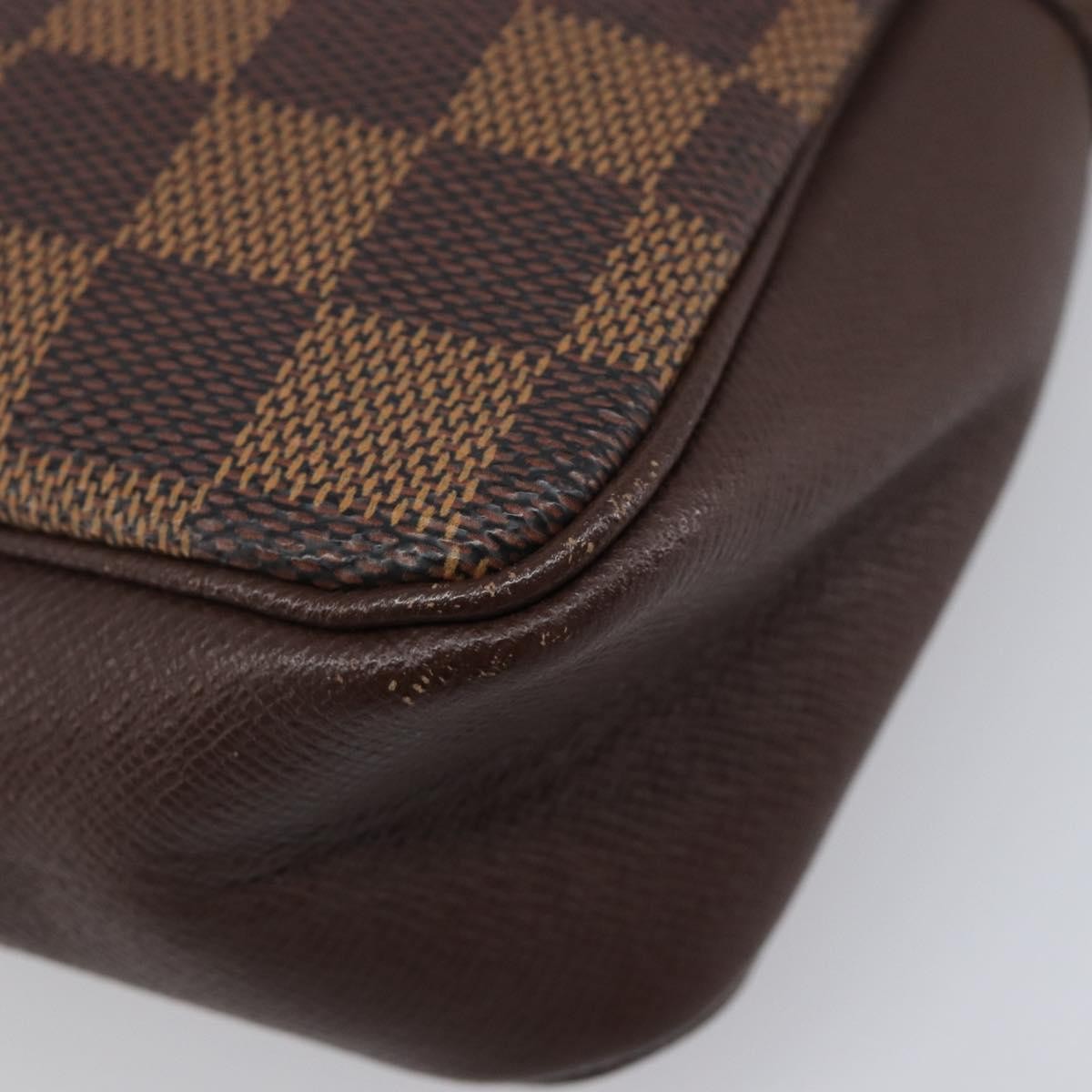 Louis Vuitton Trousse Make Up Damier Brown Canvas Clutche & Pouche Bag (Pre-Owned)