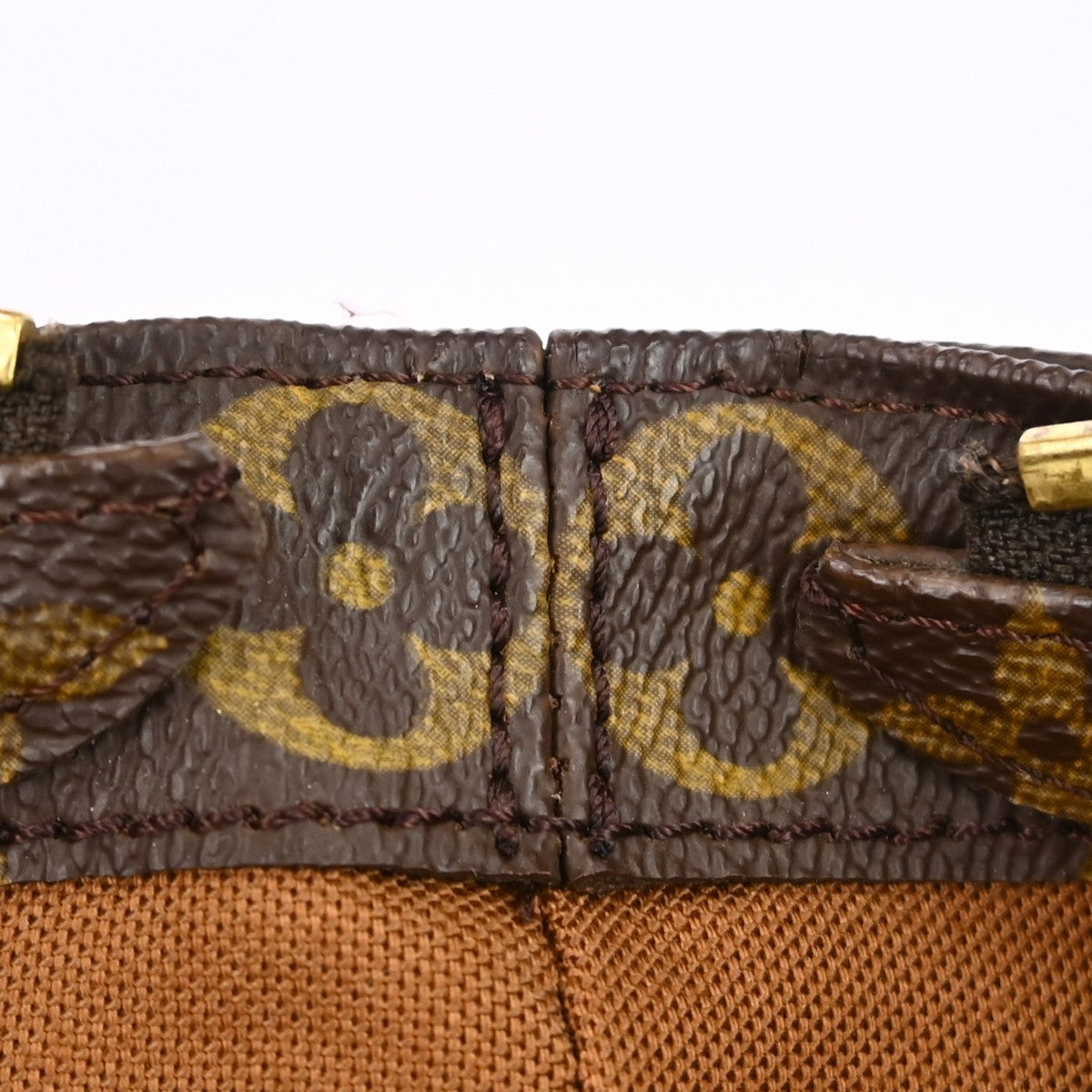 Louis Vuitton Cabas Piano Damier Ebene Brown Canvas Tote Bag Bag (Pre-Owned)