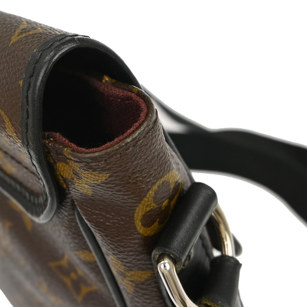 Louis Vuitton Bass Messenger Macassar Monogram Canvas Brown Canvas Shoulder Bag Bag (Pre-Owned)
