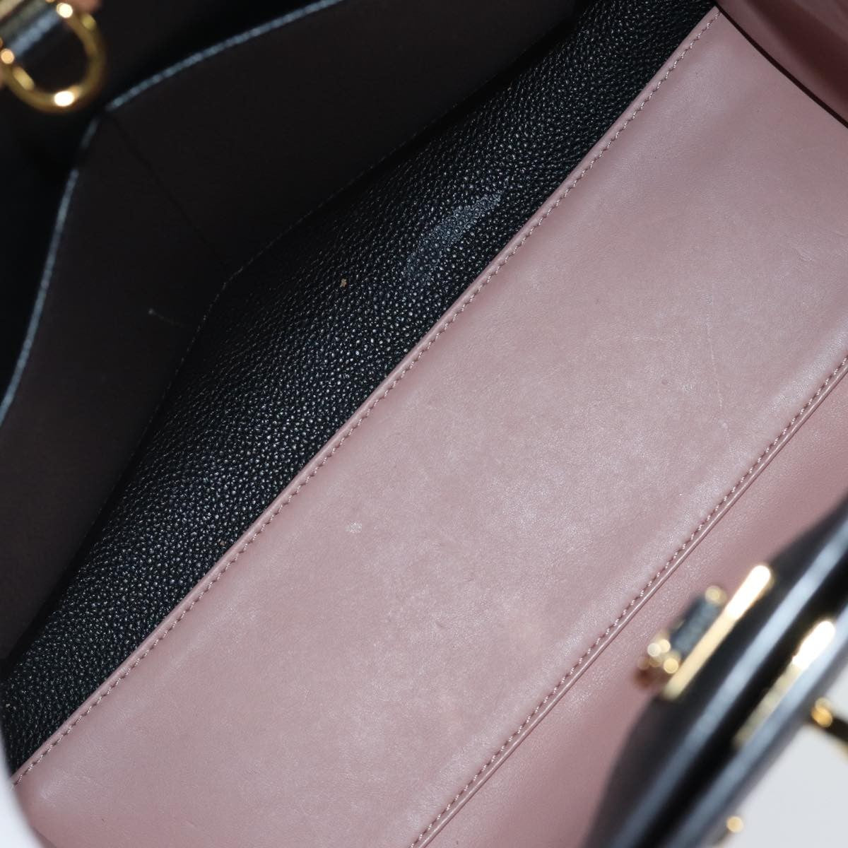 Louis Vuitton City Steamer Leather Black Leather Handbag (Pre-Owned)