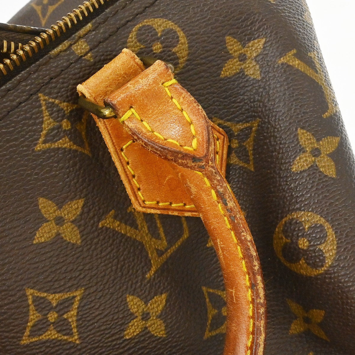 Louis Vuitton Speedy Monogram Canvas Brown Canvas Handbag (Pre-Owned)