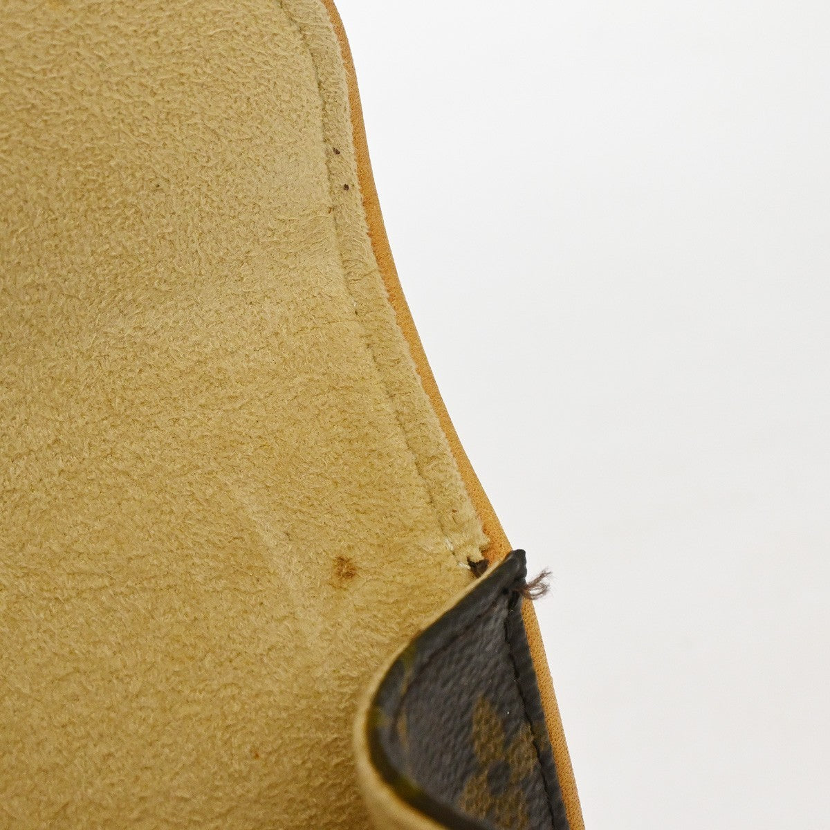 Louis Vuitton Florentine Waist Monogram Canvas Brown Canvas Handbag (Pre-Owned)