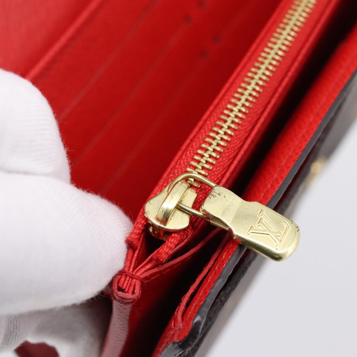 Louis Vuitton Sarah Wallet Nm Limited Edition Vivienne Xmas Monogram Canvas Brown Canvas Wallets Accessory (Pre-Owned)